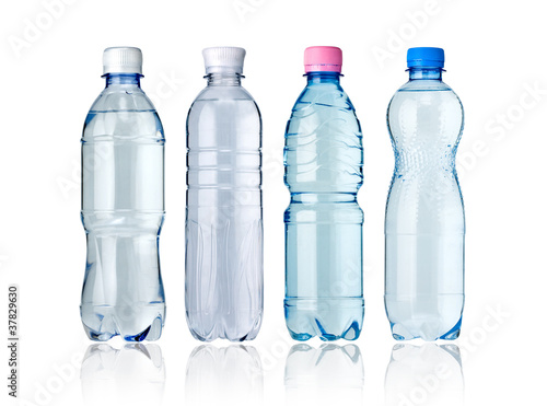 Photo: Bottles of water Bottles of water