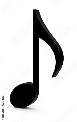 Illustration: Die Musiknote Die Musiknote