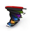 pile d'usb