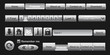 Web interface elements,vector