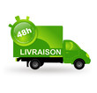 livraison 48 heures sur camion vert