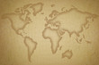 background old paper with map