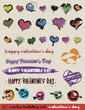 Valentine's Day Vector Hearts