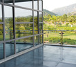 glass wall