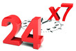 24 x 7