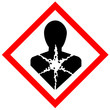Schild Gefahrgut - Gesundheitsgefahr