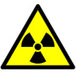 Schild Gefahrgut - Radioaktivität