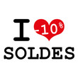 I Love -10% SOLDES I Love -10% SOLDES