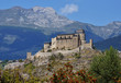 Sion castle of Valere fortified church, Switzerland