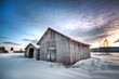 winter barn