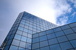 Glass building
