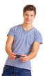 Foto: Teenager spielt Computerspiel Teenager spielt Computerspiel