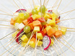 Foto: fruits on sticks fruits on sticks