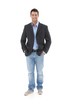 Casual portrait of young businessman