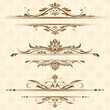 Vintage Floral Border