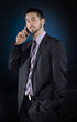 businessman on cellphone