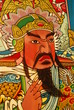 Mural Chinese God at shrine Mural Chinese God at shrine