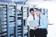 it enineers in network server room