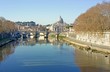Ponte Sant'Angelo visto dal Ponte Umberto I - Roma