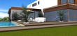 Illustration: Villa mit Pool Villa mit Pool