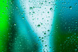 rain drop on abstract  background
