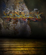 Photo : int�rieur grunge - graffiti