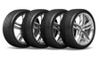 Illustrazione: Car wheels set Car wheels set