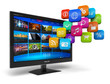 Internet television concept