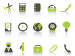 office icon green series