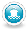 Light Blue Icon "Ship / Water Transportation"