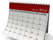 Calendar 2012 March