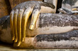 Buddha Hand mit Blattgold Buddha Hand mit Blattgold