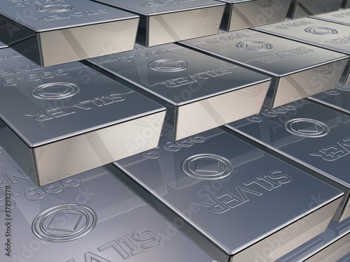 Illustration: Silver bars Silver bars