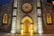 Photo : façade de l'église d'Auvillar, en Tarn et Garonne façade de l'église d'Auvillar, en Tarn et Garonne