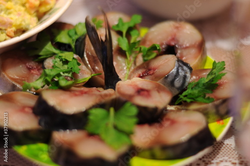 Photo: Herring pieces Herring pieces