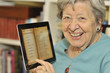 Senior Woman with Tablet PC 1