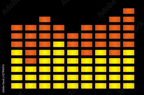 Photo: Graphic equalizer Graphic equalizer