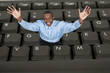 Man Using Computer