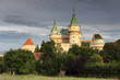 Bojnice castle at sunset - Slovakia