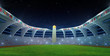 Illustration: Olympic Stadium night time Olympic Stadium night time