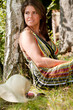 Woman in nature enjoying her free time Woman in nature enjoying her free time