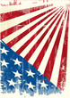 American grunge background