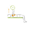 Vektor: Fitness: Brust Fitness: Brust