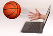Basketball Out Of Computer.