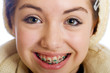 Happy Teenager with Braces