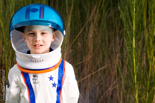 Photo: Young astronaut Young astronaut