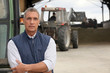 farmers working with their tractors