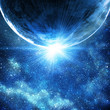 background of space with stars