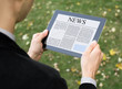 Reading News On Tablet PC