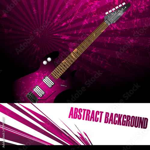 Vector: Abstract music background Abstract music background